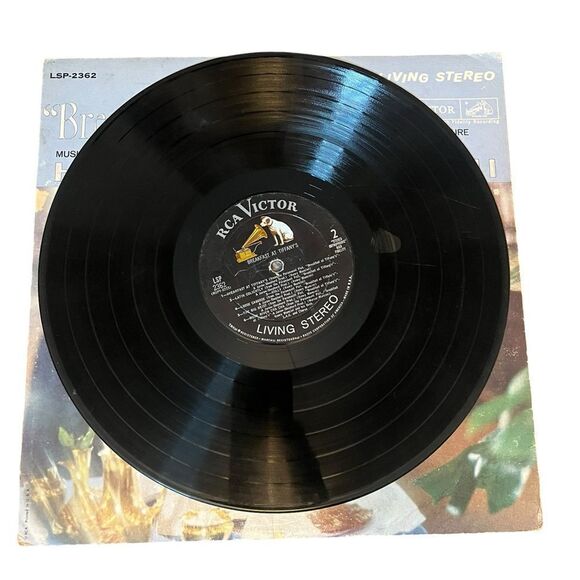VINTAGE RARE BREAKFAST AT TIFFANYS HENRY MANCINI‎ SOUNDTRACK LP 1961 RCA 12” - Picture 5 of 6